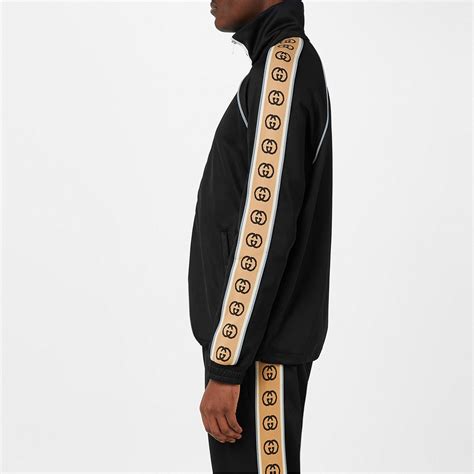 gucci ribbon tracksuit top.